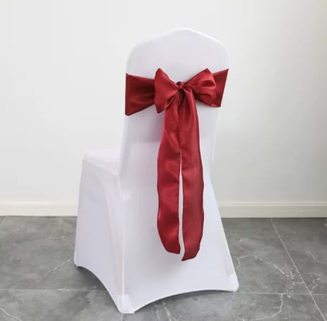 Satin Chair Butterfly Ties Event decoration by BS Satin Chair Butterfly Ties - Image 3