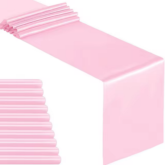 Shiny Satin Wedding Table Runners Event decoration by BS Shiny Satin Wedding Table Runners - Image 7
