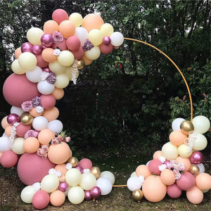 Metal Circular Wedding Arch & Balloon Stand Event decoration by BS Metal Circular Wedding Arch & Balloon Stand